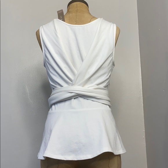 J.Crew wrap around white blouse SM - Picture 13 of 16